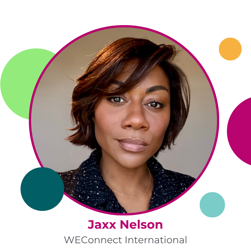 Jaxx Nelson WEConnect International SheChain Live