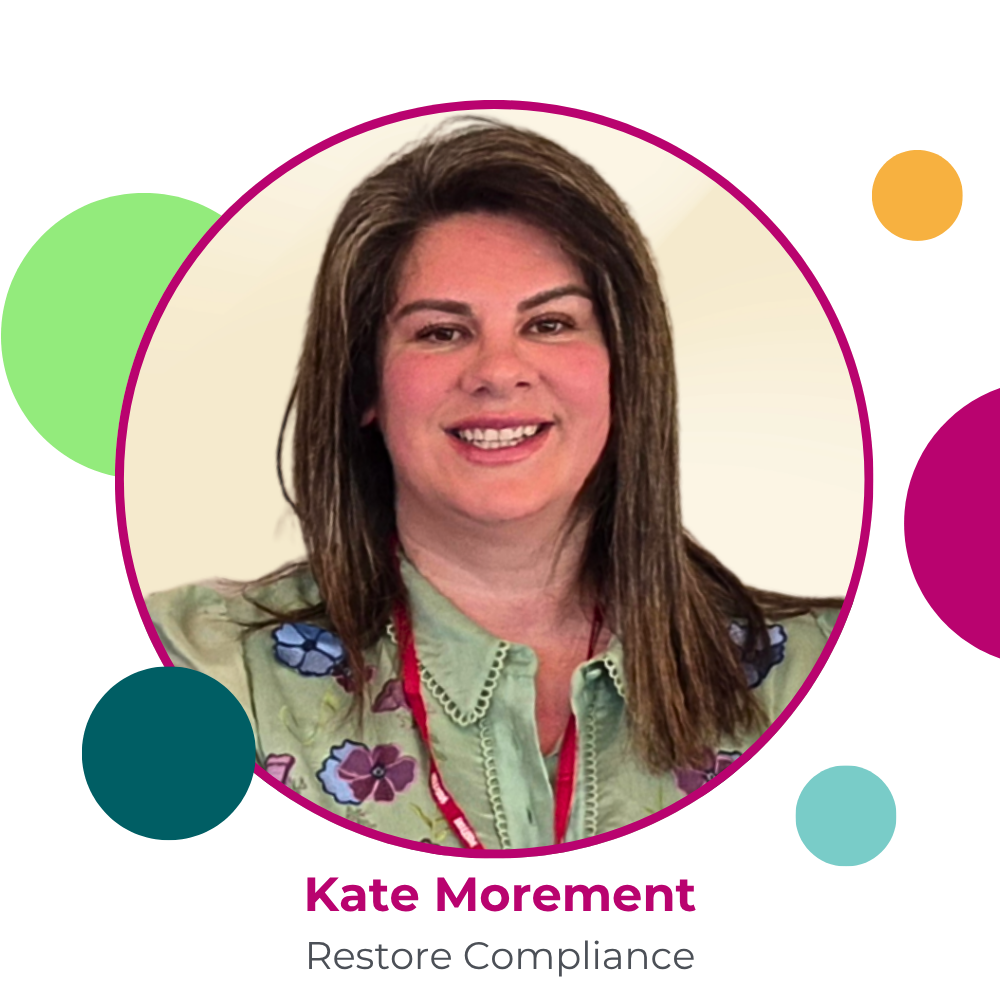 Kate Morement Restore Compliance SheChain Live